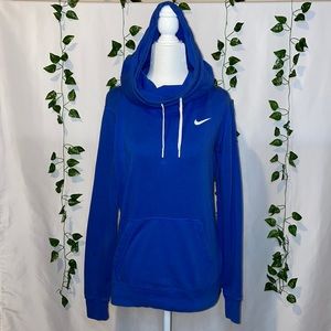 Nike | Pullover Hoodie | Swoosh Embroidered | Royal Blue | S